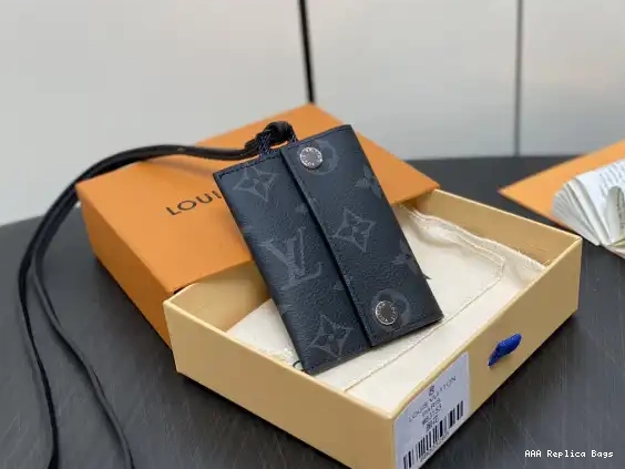 Aaa replica bags LOUIS VUITTON Necklace-7.6*10*0.5CM Card Holder 0603